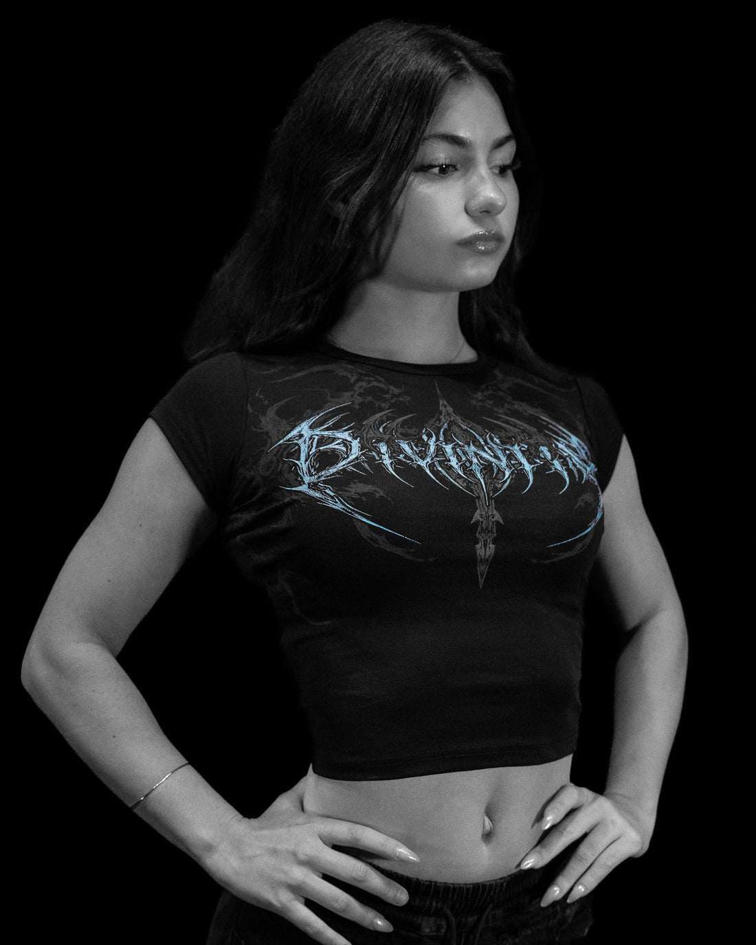 Excalibur Fitted Baby Tee [FROST]