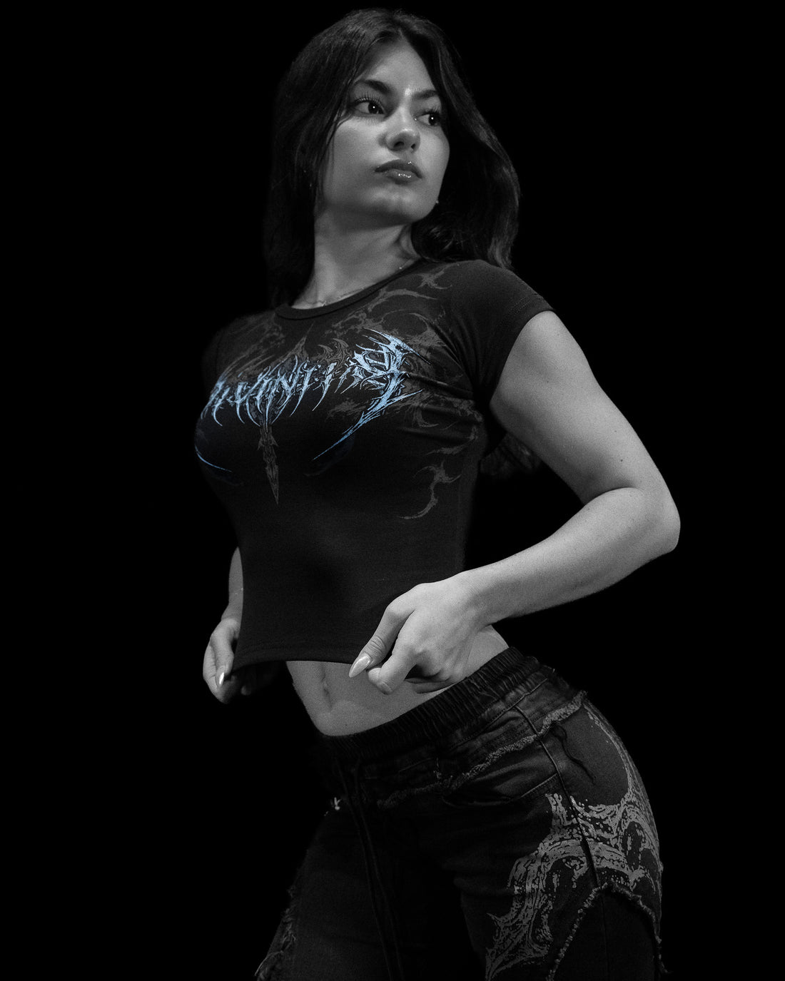 Excalibur Fitted Baby Tee [FROST]