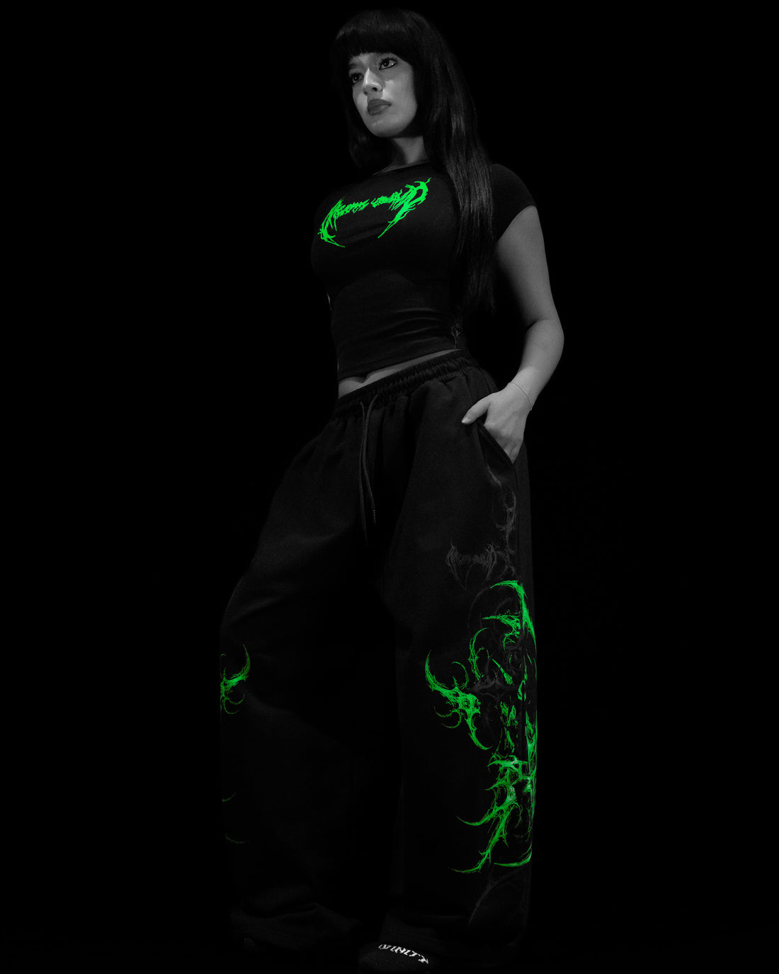 Covenant Fitted Baby Tee [GLOW IN THE DARK]