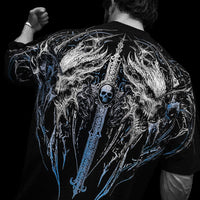 Hollow Souls Oversized T-shirt [FROST]