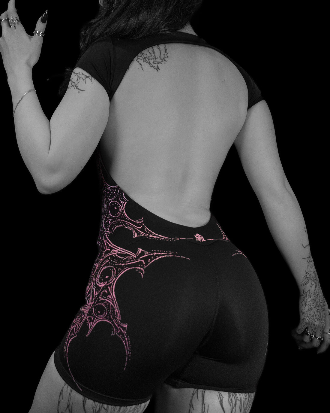 Women's Astoria Void Tech™ Open Back Bodysuit [BLOSSOM PINK]