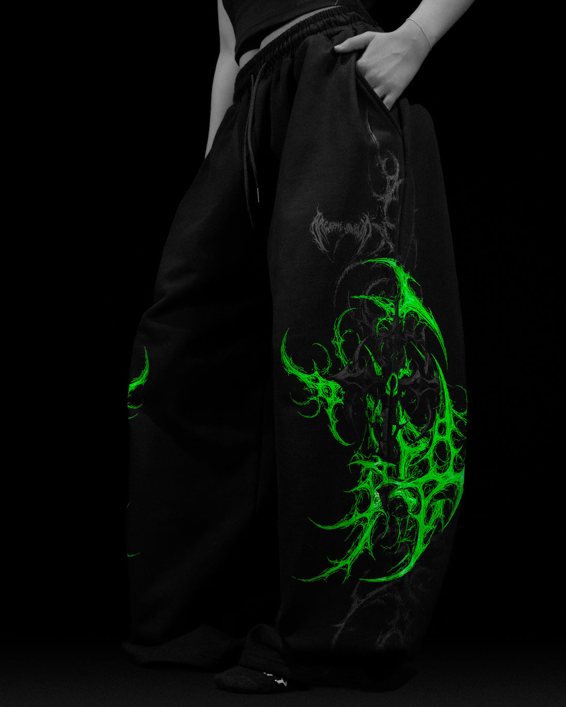 Immortal Tarnished Fit Sweatpants [GLOW IN THE DARK]