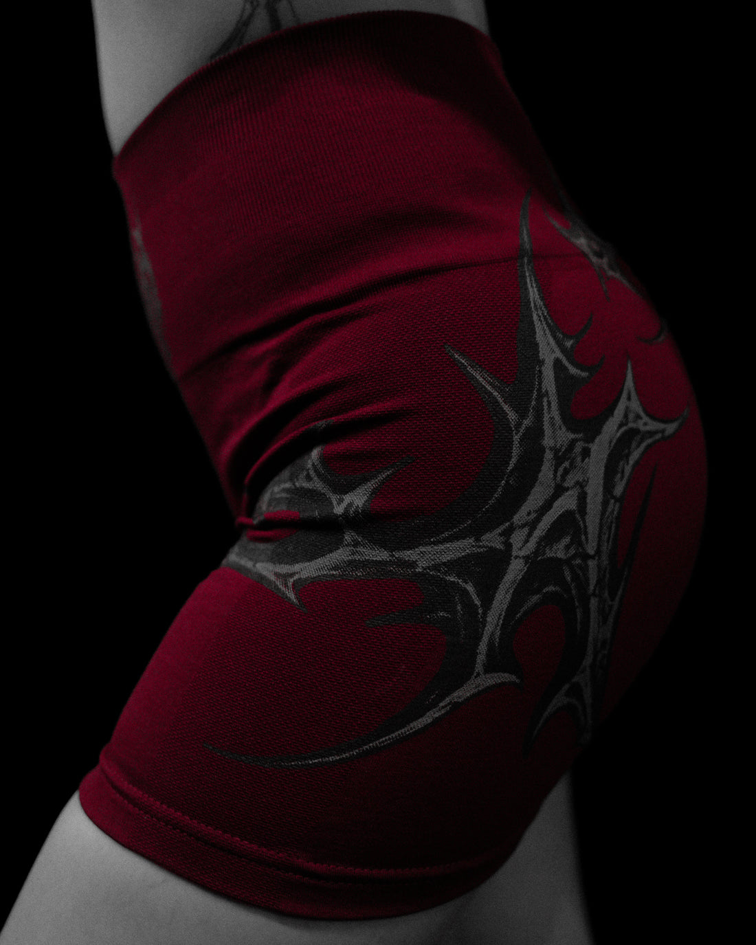 Void Tech™ Twilight Seamless Shorts [CRIMSON RED]