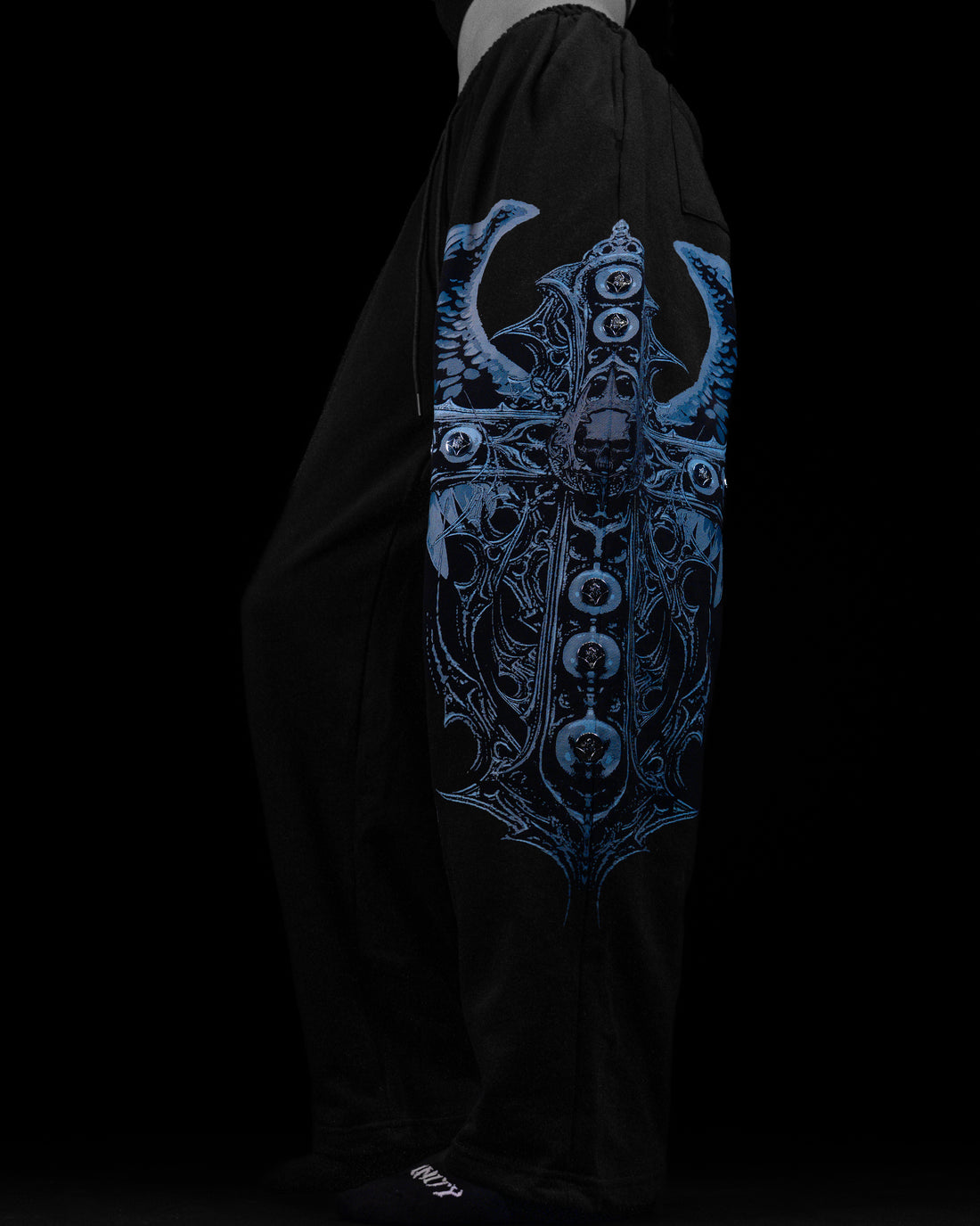 Women's Seraphim banana shaped Uncuffed Sweatpants [FROST]