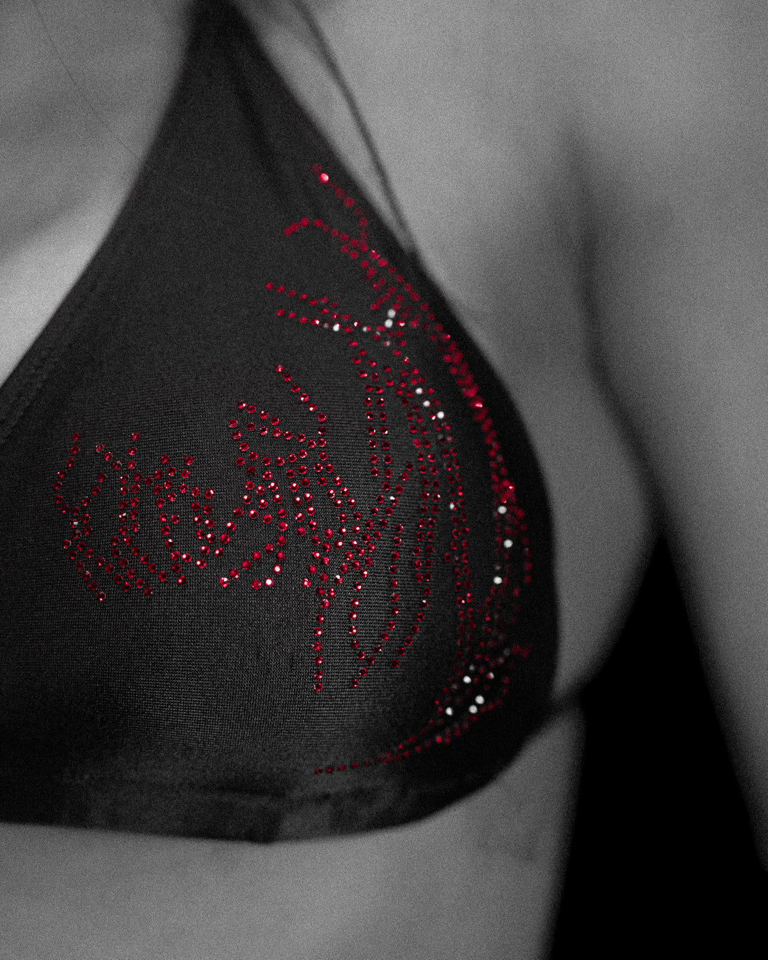Women's Rhinestone Swimsuit Top [NIGHTMARE]