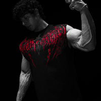 Death Eater Oversized Cutoff tee [NIGHTMARE]