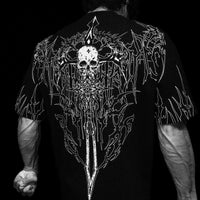 Bone Splitter Oversized T-shirt [VOID BLACK]
