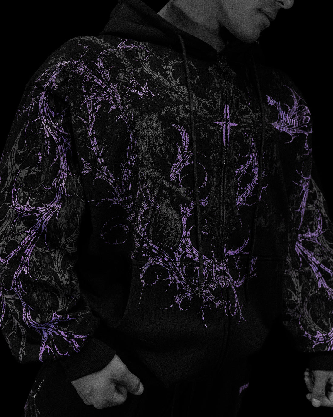 Sanctuary Oversized Zip-up Hoodie [REVENANT]