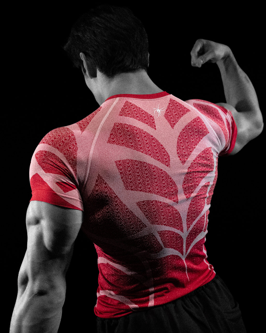 Doom Tech™ Spider-Corpse Short Sleeve Compression [CLARK/CARNAGE]