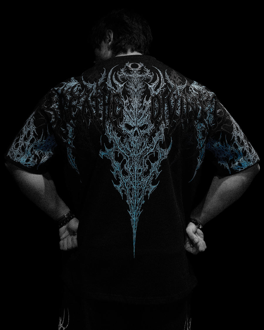 Bloodraven Oversized T-shirt [ABYSSAL BLUE]