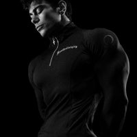 Void Tech™ Eternal Quarter-Zip Longsleeve Compression [VOID BLACK]