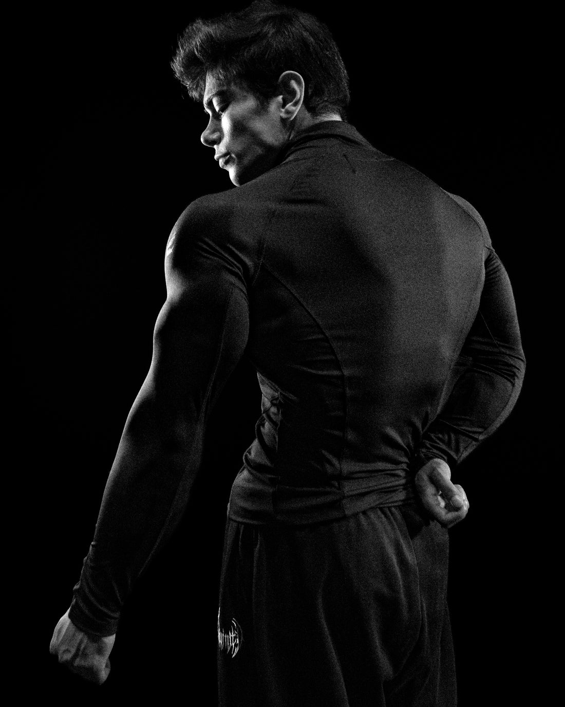 Void Tech™ Eternal Quarter-Zip Longsleeve Compression [VOID BLACK]