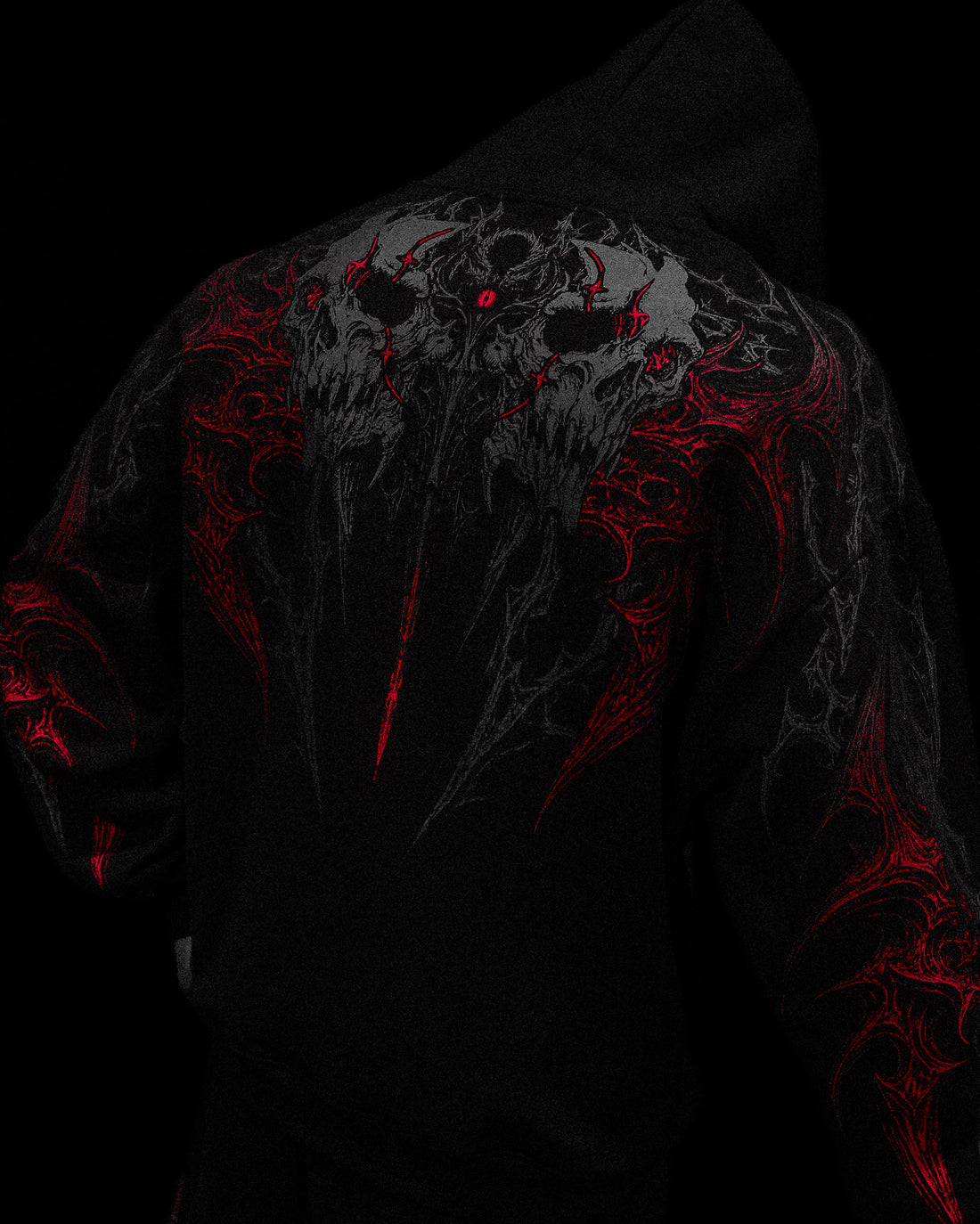 Eclipse Oversized Pullover Hoodie [NIGHTMARE]