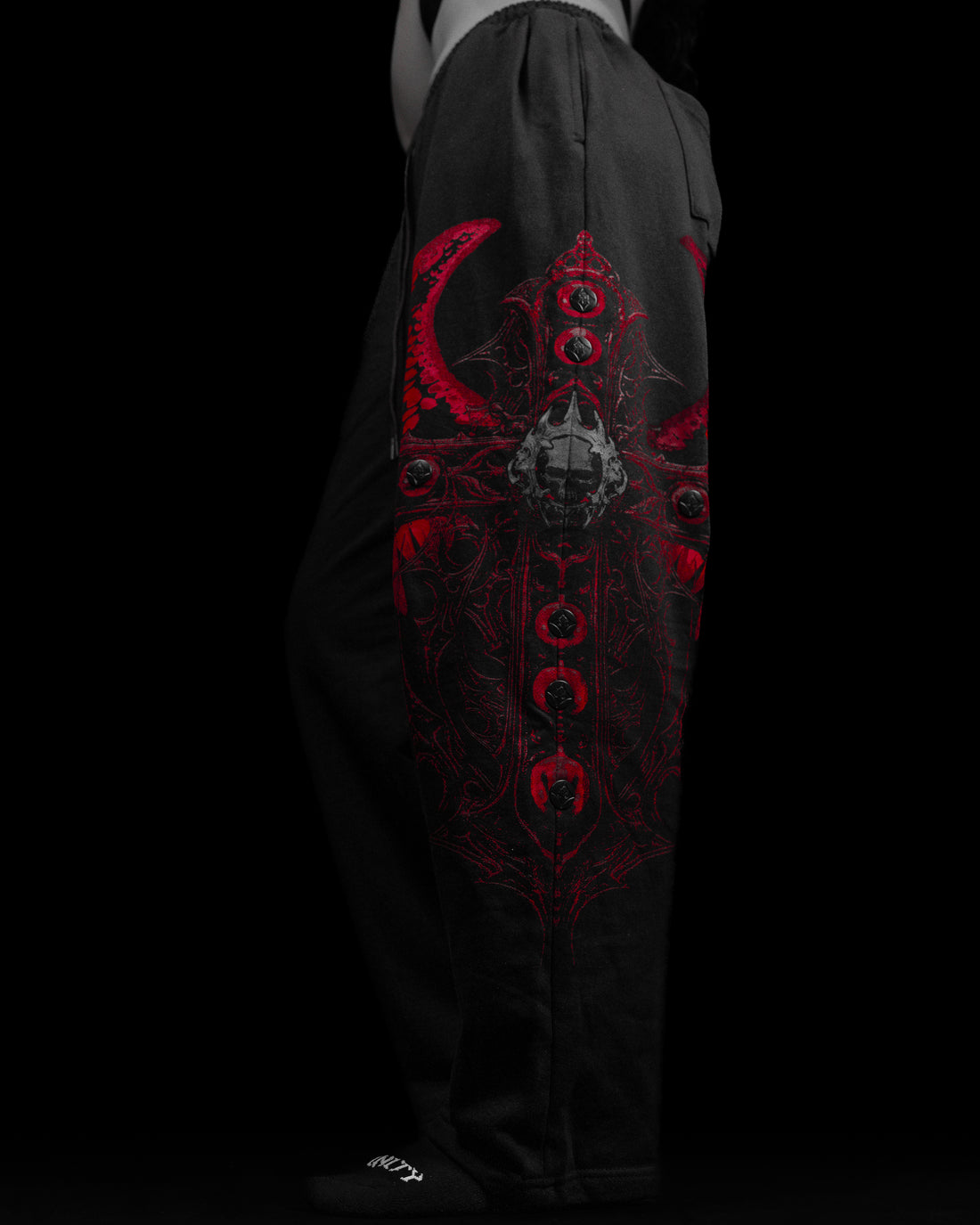 Women's Seraphim banana shaped Uncuffed Sweatpants [NIGHTMARE]