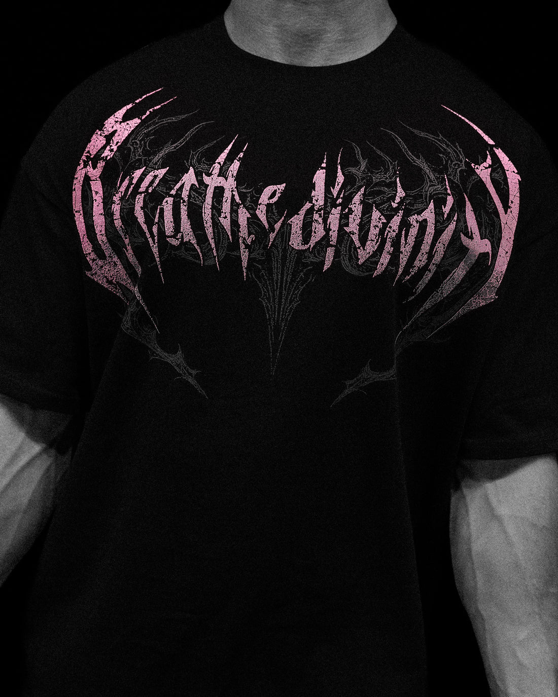 Blood Wyvern Oversized T-shirt [BLOSSOM PINK]