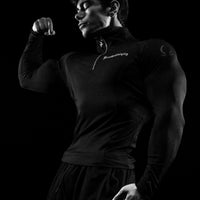 Void Tech™ Eternal Quarter-Zip Longsleeve Compression [VOID BLACK]