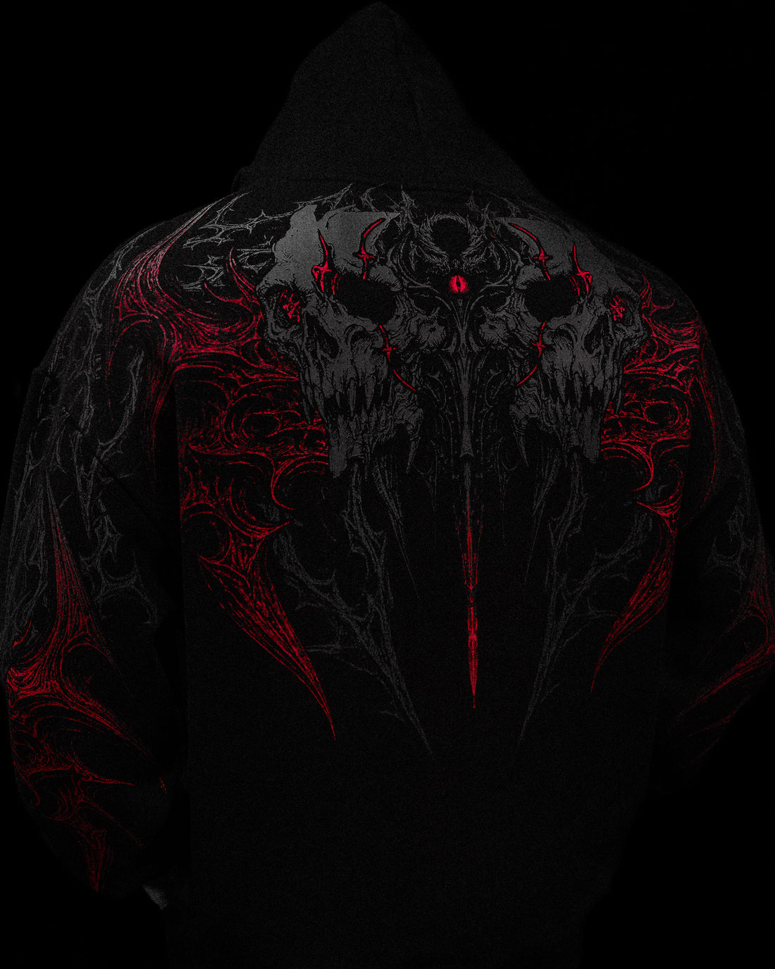 Eclipse Oversized Pullover Hoodie [NIGHTMARE]