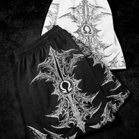 Excalibur Bodybuilding Mesh shorts [DIVINE WHITE]