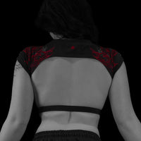 Women's Seraphim Open Back Crop Top [NIGHTMARE]