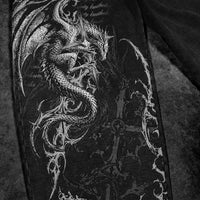 Draconian Metallic Uncuffed Cargos [VINTAGE]