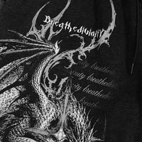 Draconian Metallic Uncuffed Cargos [VINTAGE]