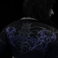 Womens Shadow Heart Twist Top [DUSK]