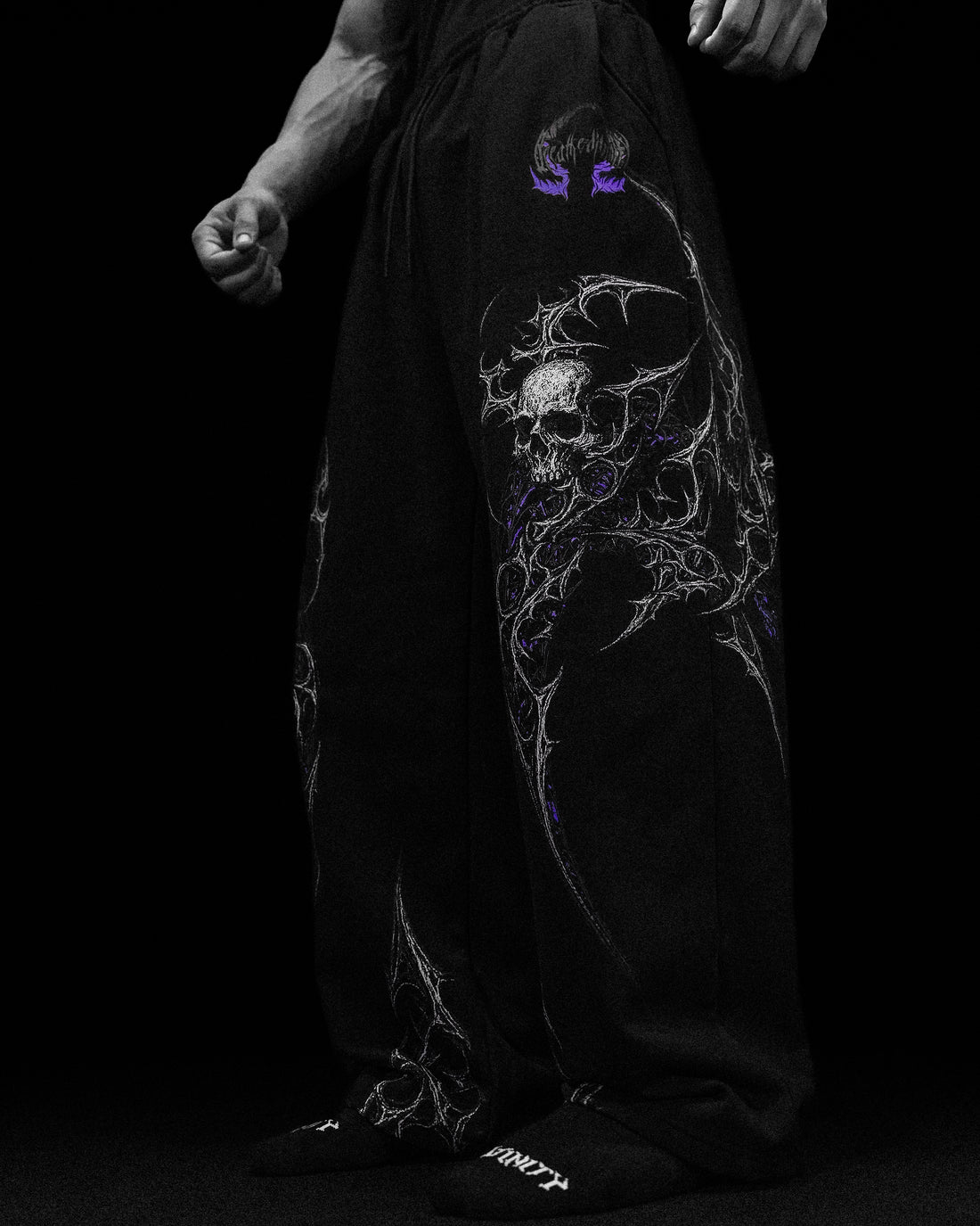 Death Scythe Uncuffed Luxury Sweatpants [DUSK]
