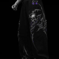 Death Scythe Uncuffed Luxury Sweatpants [DUSK]