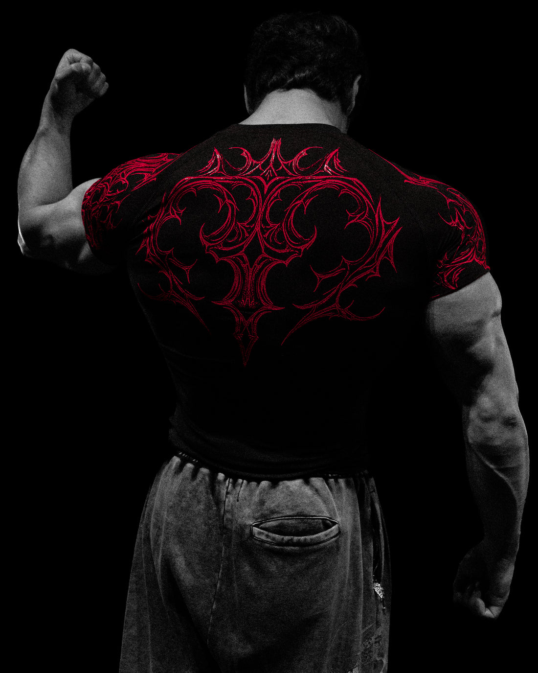 Void Tech™ Venom Texture shortsleeve Compression [NIGHTMARE]