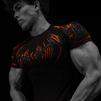 Void Tech™  Parasite Short Sleeve Compression [INFERNO]