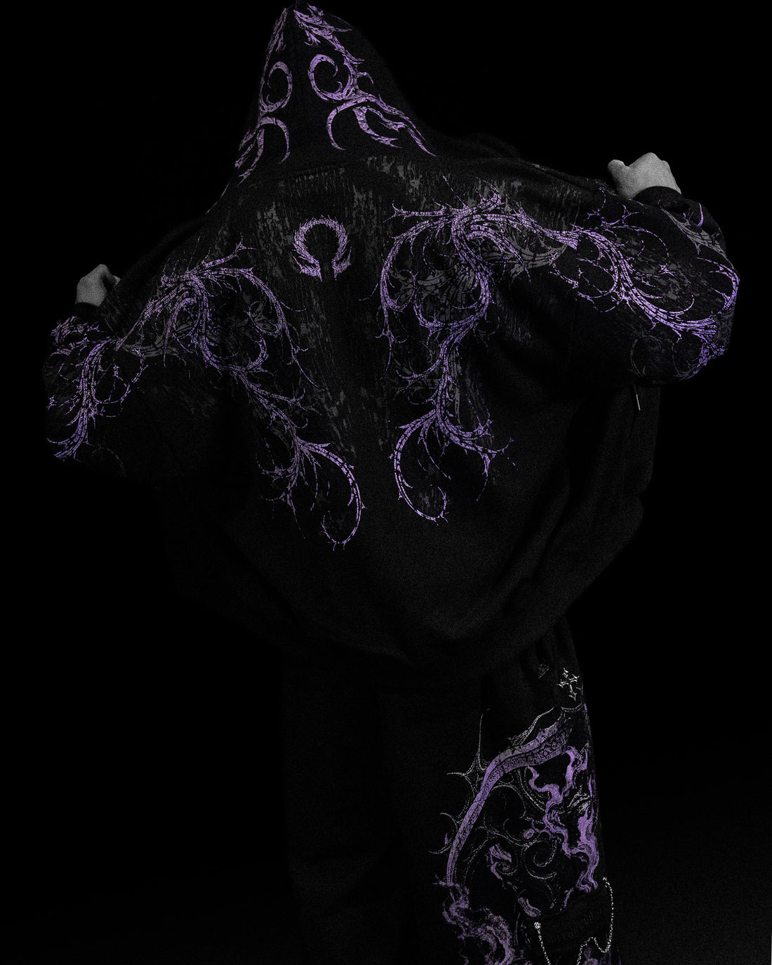 Sanctuary Oversized Zip-up Hoodie [REVENANT]