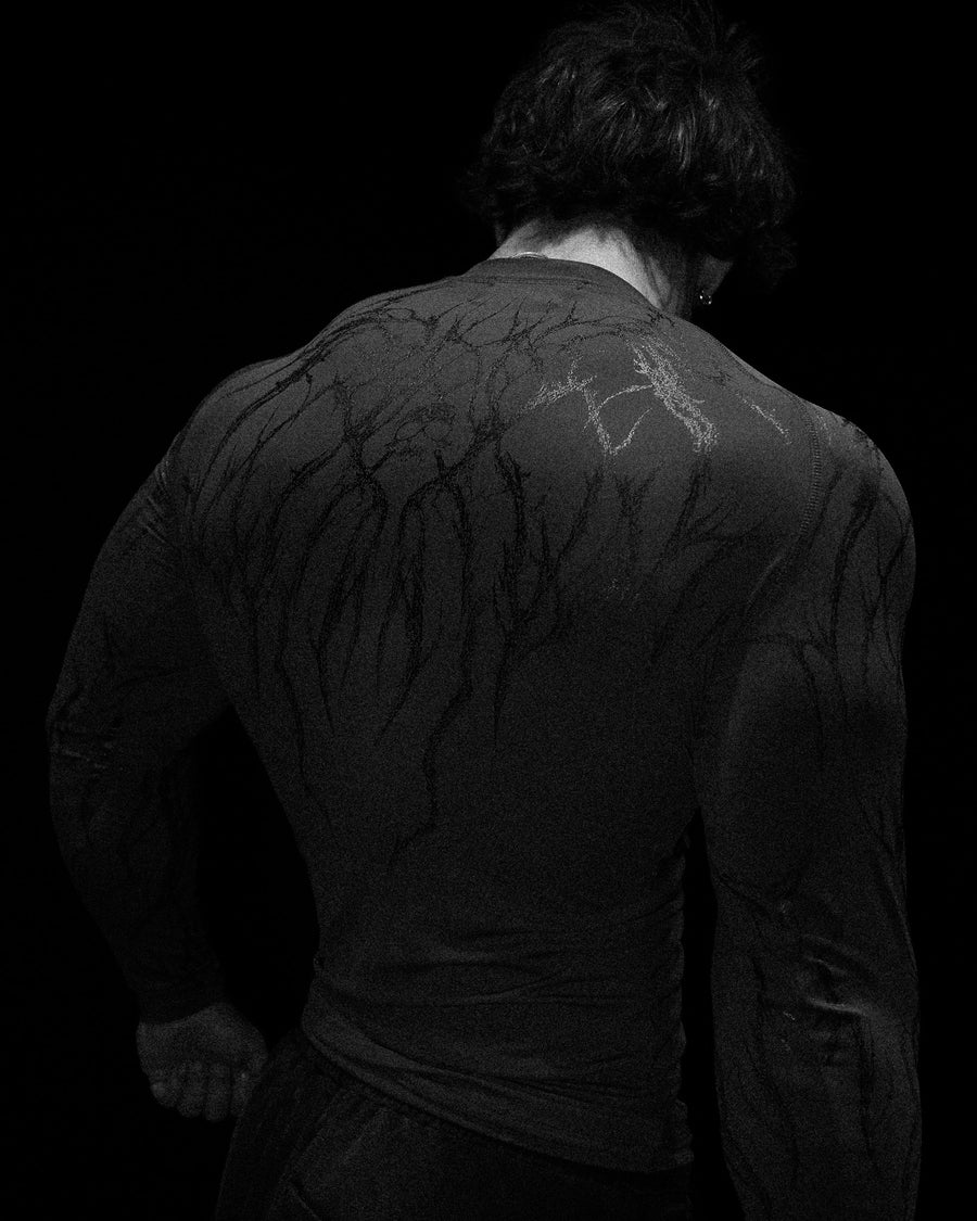 Void Tech™ Soul Decay longsleeve Compression [PURGATORY GREY]