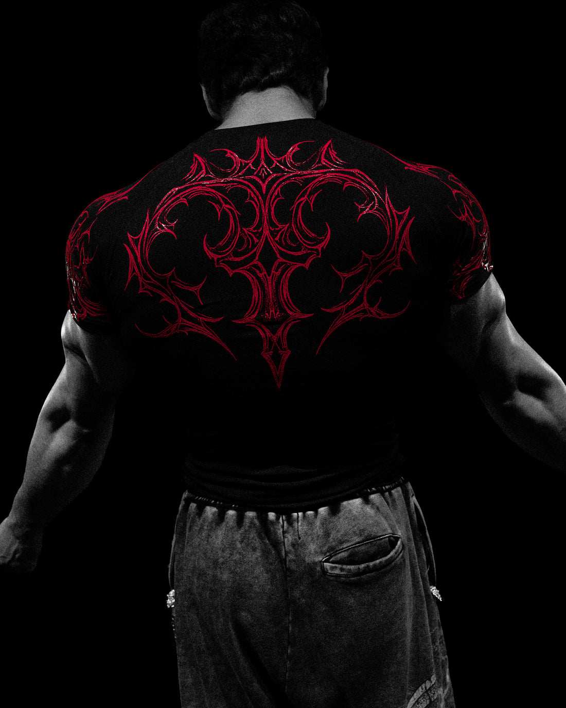 Void Tech™ Venom Texture shortsleeve Compression [NIGHTMARE]