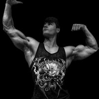 Wither Skeleton Bodybuilding Stringer [VOID BLACK]