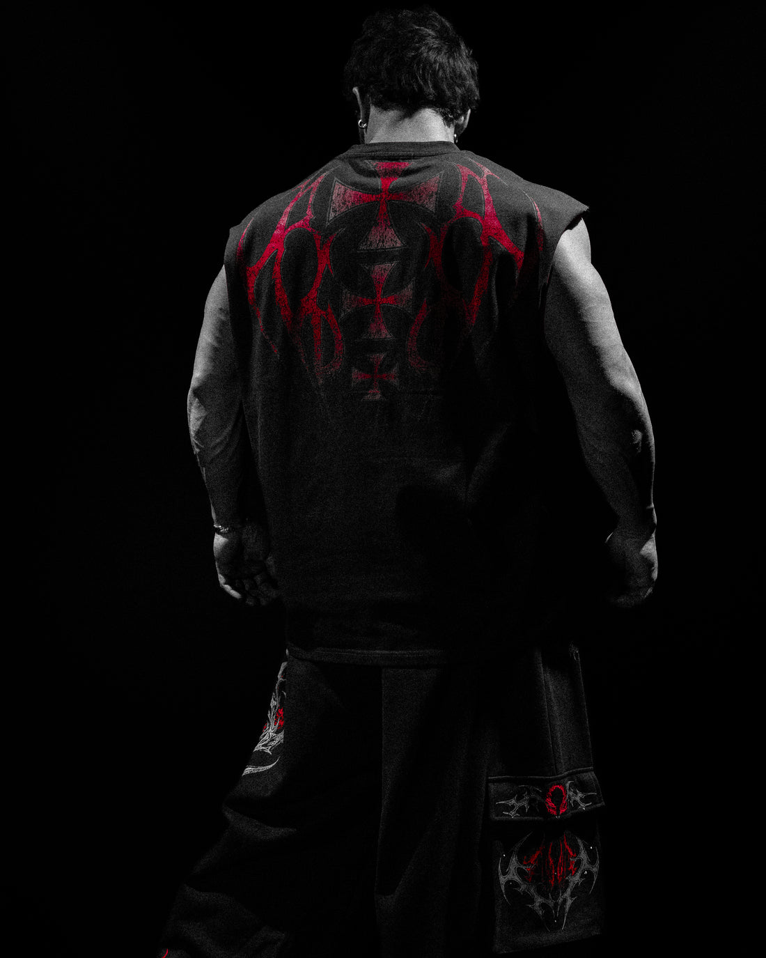Armored Cut-off Tee [NIGHTMARE]