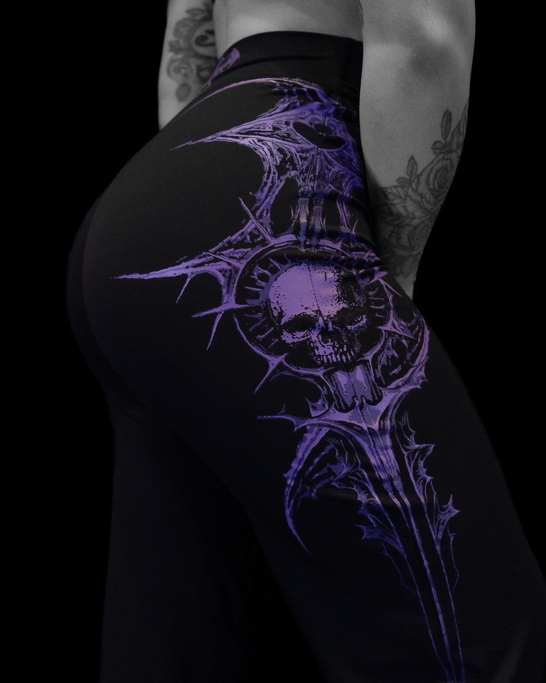 Womens Void Tech™ Shadow Heart Leggings [DUSK]