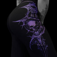 Womens Void Tech™ Shadow Heart Leggings [DUSK]