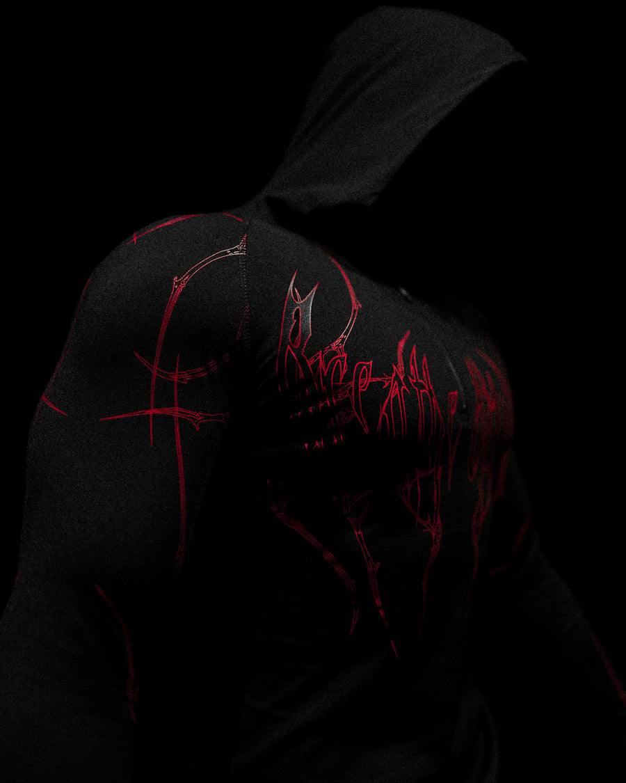 Void Tech™ Hollow Knight hoodie Compression [NIGHTMARE]