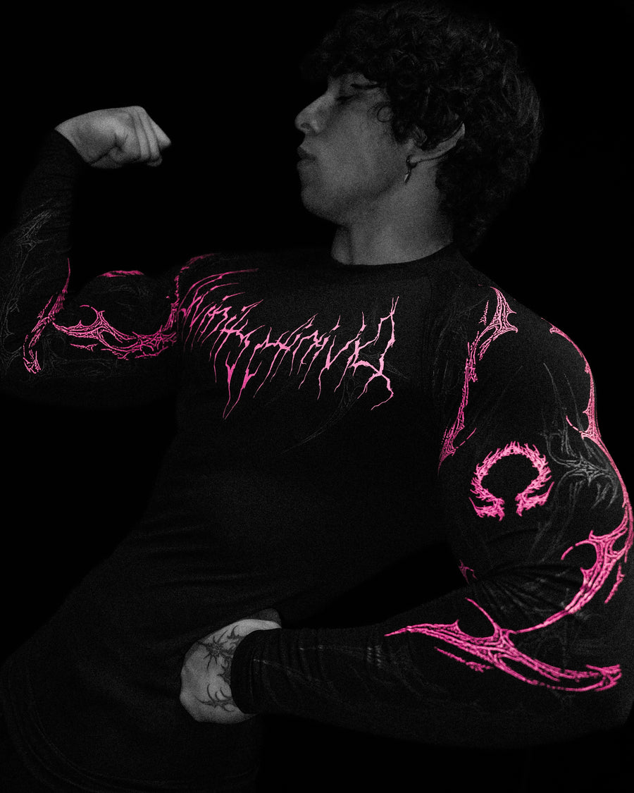 Void Tech™ Nightfall Longsleeve Compression [BLOSSOM PINK]