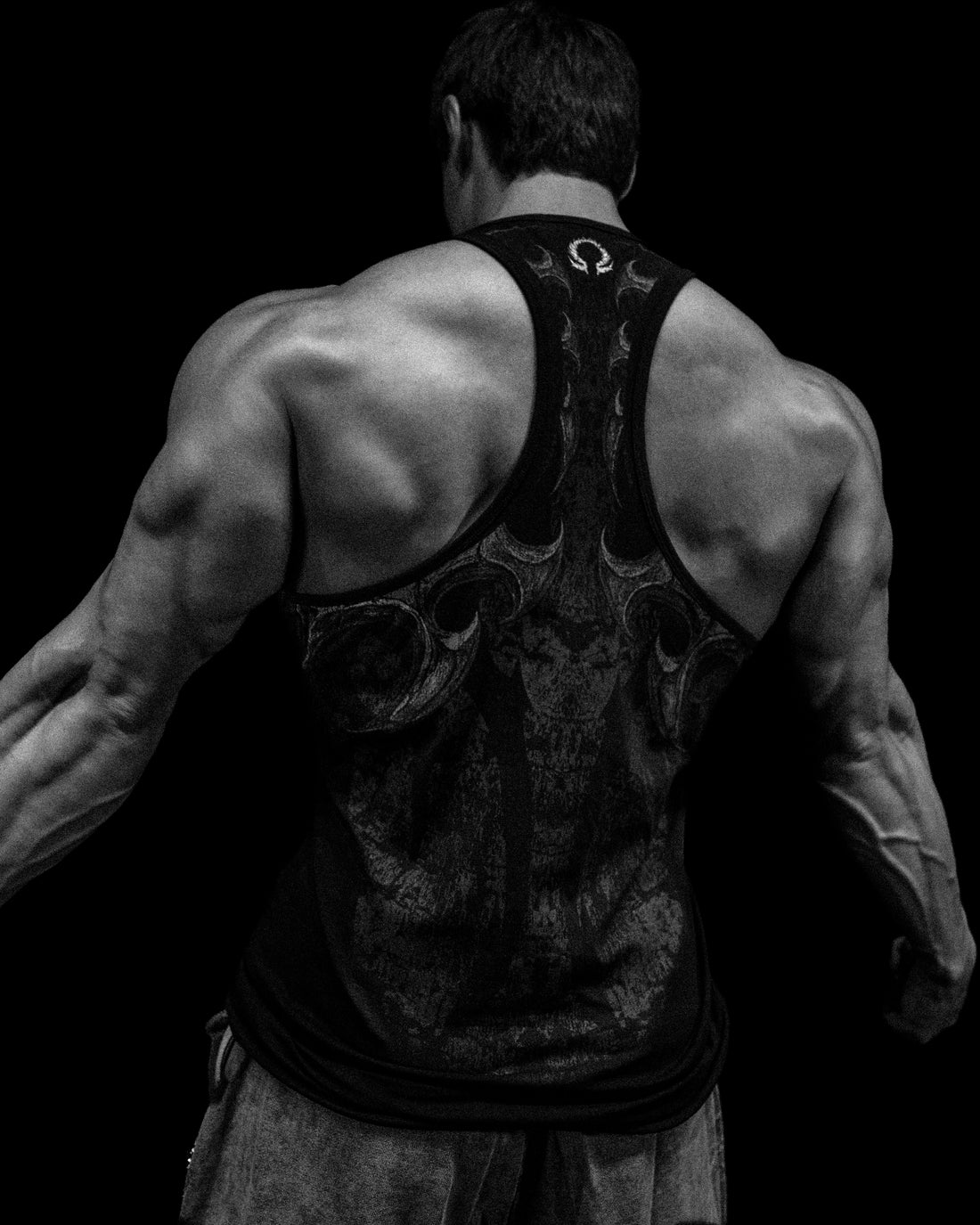 Wither Skeleton Bodybuilding Stringer [VOID BLACK]