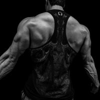 Wither Skeleton Bodybuilding Stringer [VOID BLACK]
