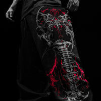 Death-Script Oversized Uncuffed Cargos [NIGHTMARE]