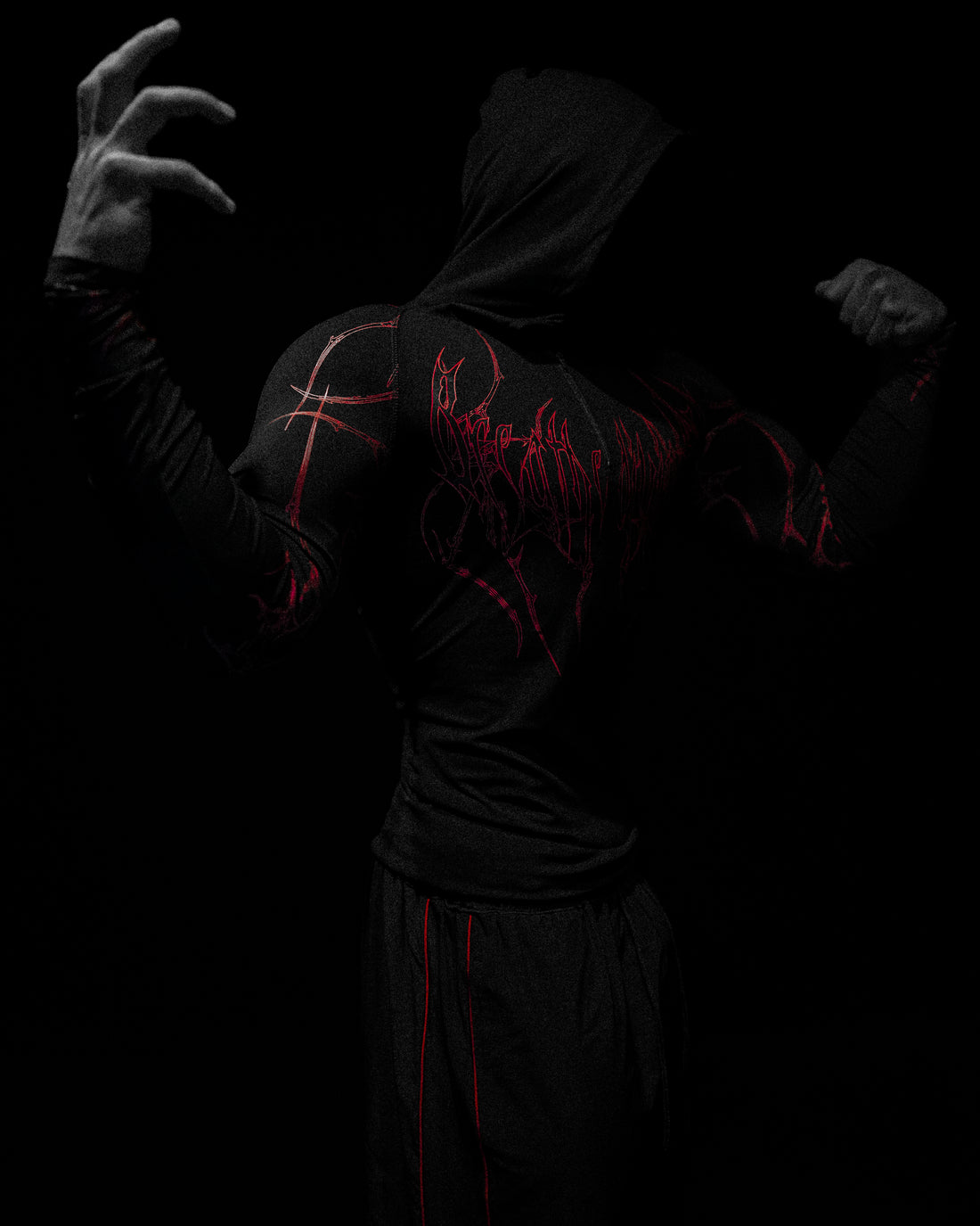 Void Tech™ Hollow Knight hoodie Compression [NIGHTMARE]