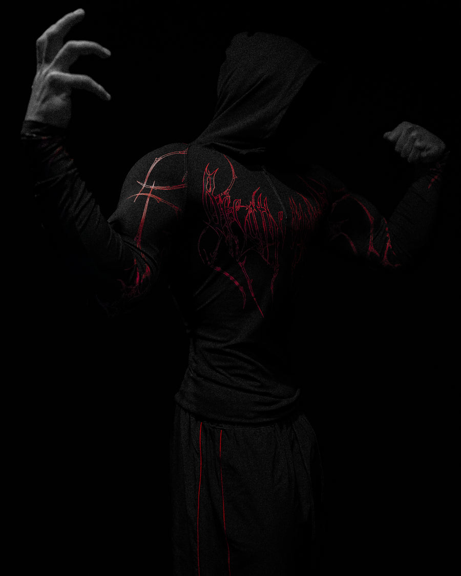 Void Tech™ Hollow Knight hoodie Compression [NIGHTMARE]