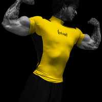 Void Tech™ Adrenaline Mock Neck Compression [YELLOW]