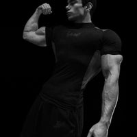Void Tech™ Adrenaline Mock Neck Compression [DARKNESS]