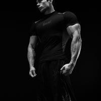 Void Tech™ Adrenaline Mock Neck Compression [DARKNESS]