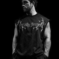 Armored Cut-off Tee [VOID BLACK]
