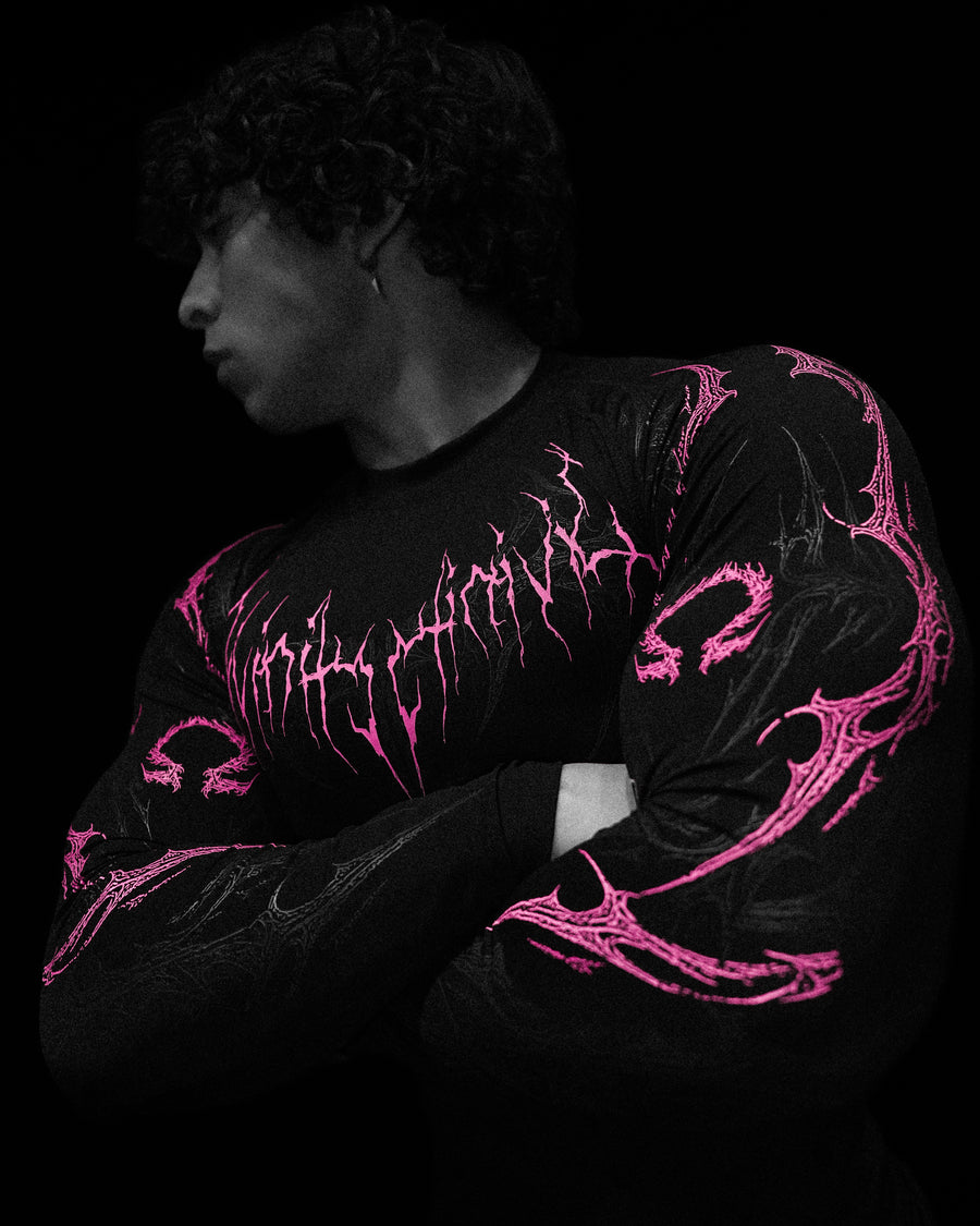 Void Tech™ Nightfall Longsleeve Compression [BLOSSOM PINK]