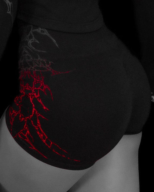 Women's Enchantress Void Tech™ Seamless Shorts [NIGHTMARE]